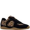CLARKS WOMENS LACE TRAINER - LEOPARD ANIMAL PRINT
